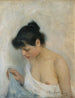 Étude - Ramon Casas — näkymä teoksesta