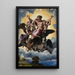 Ezekielin näky - Raphaël — kehystetty taideteos seinällä
