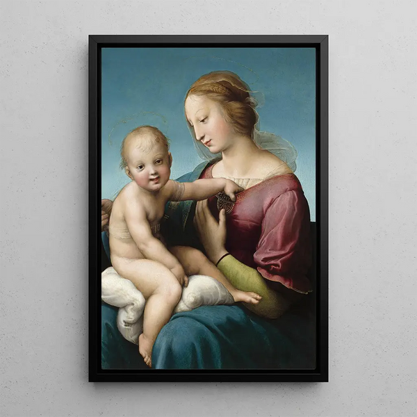 Niccolini-Cowperin Madonna - Raphaël — kehystetty taideteos seinällä