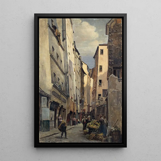 Raphal Boutillier - La rue de Venise en 1893.webp