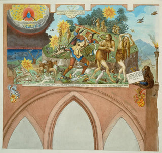 Ratgebs Scènes de la Genèse au couvent des Carmes à Francfort-sur-le-Main - Johann Balthasar Bauer