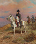 Napoléon à cheval - Raymond Desvarreux — näkymä teoksesta
