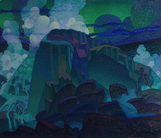 Roche à la mer - Raymond Jonson — näkymä teoksesta