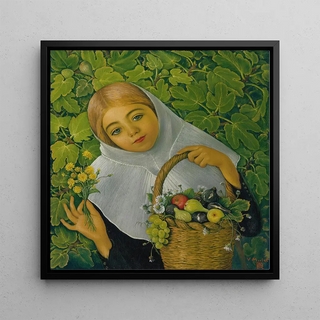 Récolte de fruits et de fleurs - Vincente Mulet y Claver