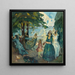Régate - Leo Putz — kehystetty taideteos seinällä