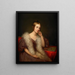 Caroline Louisa Pratt Bartlett - Rembrandt Peale — kehystetty taideteos seinällä