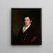 Colonel Mendes Cohen - Rembrandt Peale — kehystetty taideteos seinällä
