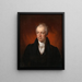 James Kent - Rembrandt Peale — kehystetty taideteos seinällä