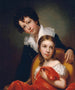 Michelangelo ja Emma Clara Peale - Rembrandt Peale — näkymä teoksesta