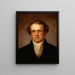 Portrait d'Henry Robinson - Rembrandt Peale — kehystetty taideteos seinällä