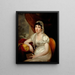 Portrait de Jane Griffith Koch - Rembrandt Peale — kehystetty taideteos seinällä