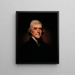 Thomas Jefferson - Rembrandt Peale — kehystetty taideteos seinällä