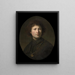 Nuori mies ketjun kanssa - Rembrandt van Rijn — kehystetty taideteos seinällä