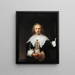 Agatha Bas - Rembrandt van Rijn — kehystetty taideteos seinällä