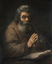Un homme âgé en prière - Rembrandt van Rijn — näkymä teoksesta