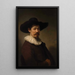 Herman Doomer - Rembrandt van Rijn — kehystetty taideteos seinällä