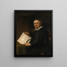 Lieven Willemsz van Coppenol - Rembrandt van Rijn — kehystetty taideteos seinällä