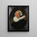 Portrait de Haesje Jacobsdr van Cleyburg - Rembrandt van Rijn — kehystetty taideteos seinällä