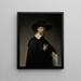 Portrait de Marten Looten - Rembrandt van Rijn — kehystetty taideteos seinällä