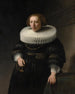 Portrait d'une femme - Rembrandt van Rijn — näkymä teoksesta
