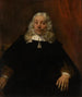 Portrait d'un homme aux cheveux blancs - Rembrandt van Rijn — näkymä teoksesta