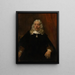 Portrait d'un homme aux cheveux blancs - Rembrandt van Rijn — kehystetty taideteos seinällä