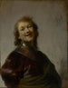 Rembrandt riant - Rembrandt van Rijn — näkymä teoksesta
