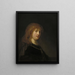 Saskia van Uylenburgh, taiteilijan vaimo - Rembrandt van Rijn — kehystetty taideteos seinällä