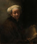 Autoportrait en apôtre Paul - Rembrandt van Rijn — näkymä teoksesta