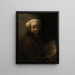 Autoportrait en apôtre Paul - Rembrandt van Rijn — kehystetty taideteos seinällä