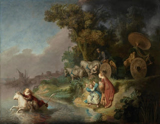 L'Enlèvement d'Europe - Rembrandt van Rijn — näkymä teoksesta