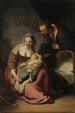 Pyhä perhe - Rembrandt van Rijn — näkymä teoksesta