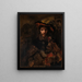 Le chevalier au faucon - Rembrandt van Rijn — kehystetty taideteos seinällä