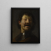 L'homme qui rit - Rembrandt van Rijn — kehystetty taideteos seinällä
