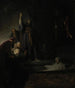 La résurrection de Lazare - Rembrandt van Rijn — näkymä teoksesta