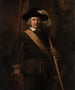 Le porte-étendard Floris Soop 1604-1657 - Rembrandt van Rijn — näkymä teoksesta