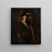 Le porte-étendard Floris Soop 1604-1657 - Rembrandt van Rijn — kehystetty taideteos seinällä