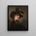 Tronie d'un homme au béret à plumes - Rembrandt van Rijn — kehystetty taideteos seinällä