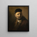 Tronie d'un vieil homme - Rembrandt van Rijn — kehystetty taideteos seinällä