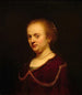 Nuori nainen kultaketjulla - Rembrandt van Rijn — näkymä teoksesta