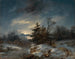 Talvi-ilta - Remigius Adrianus van Haanen — näkymä teoksesta