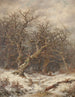 Paysage d'hiver forêt d'hiver - Remigius Adrianus van Haanen — näkymä teoksesta
