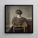 Repos - Vilhelm Hammershøi — kehystetty taideteos seinällä