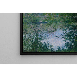Reproduction A Travers Les Arbres, Ile De La Grande Jatte - Claude Monet