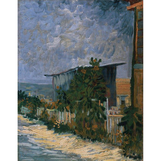 Reproduction Abri à Montmartre - Vincent van Gogh
