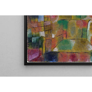 Reproduction Arbre et rythmes architecturaux - Paul Klee