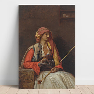Reproduction Arnaut assis - Jean-Léon Gérôme