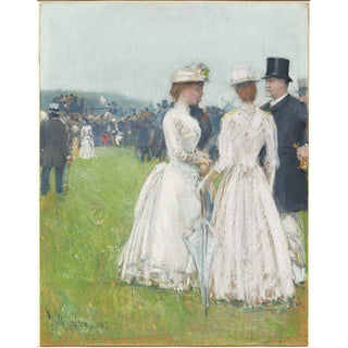 Reproduction Au Grand Prix de Paris - Childe Hassam