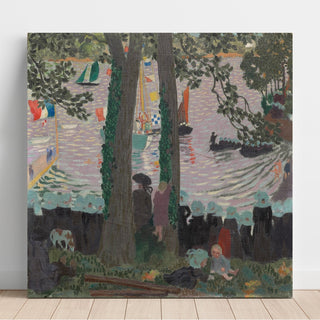 Reproduction Bénédiction d'un yacht sur le Belon - Maurice Denis