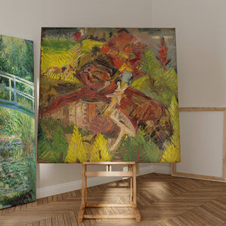 Reproduction Bûcheron - Arnold Peter Weisz-Kubínčan